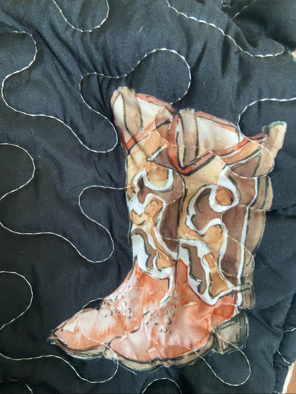 Ida Mae Home Quilted Boot Bag